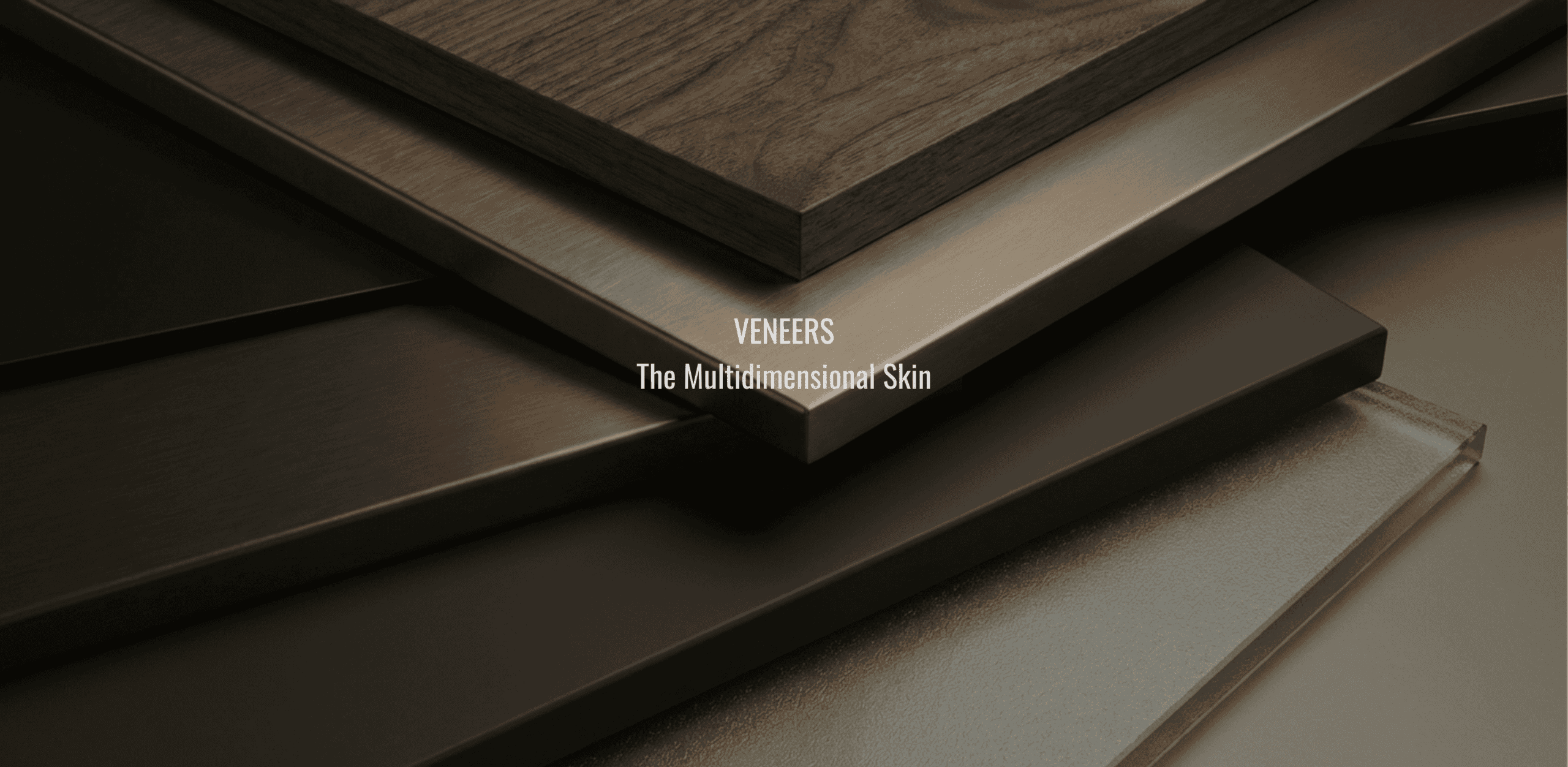 Close-up of premium multidimensional custom cabinetry veneers Vancouver.