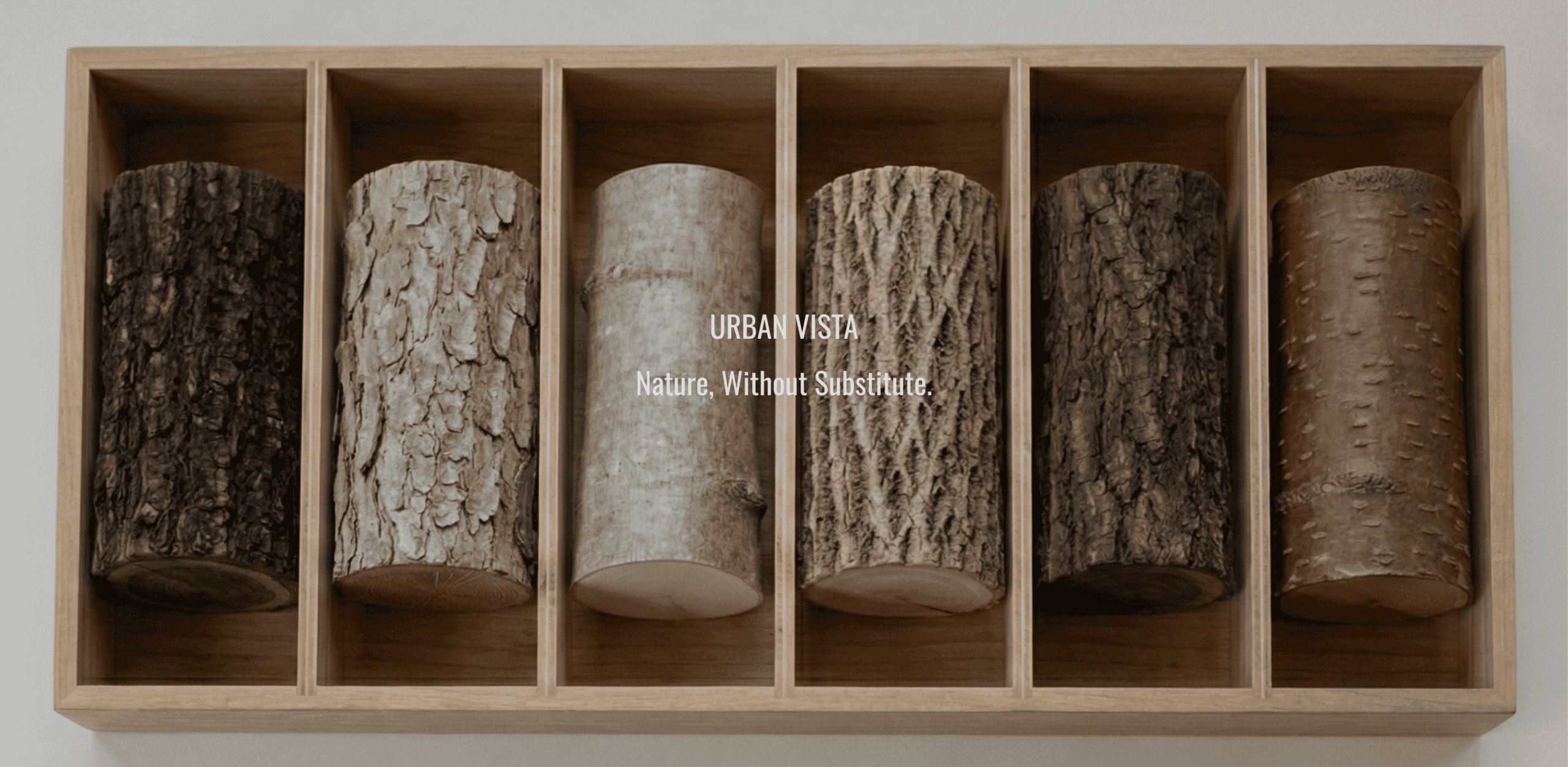 Raw wood logs showcasing the natural materials used in our premium custom wood cabinetry Vancouver.