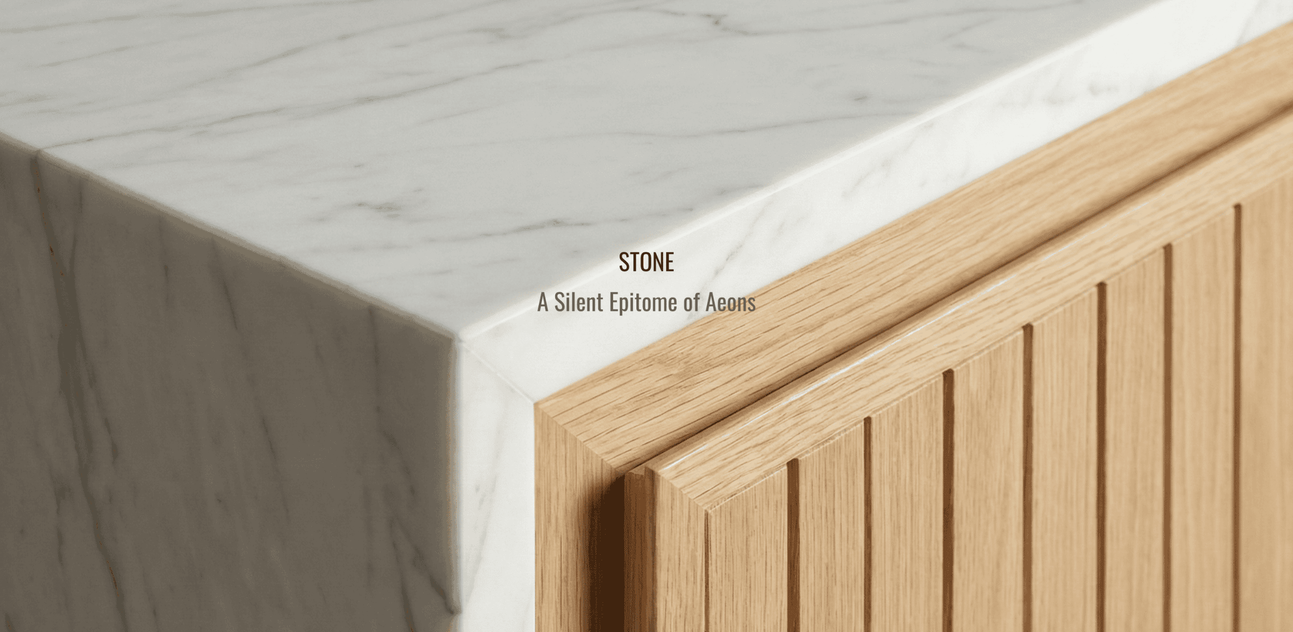 Luxurious natural marble stone integrated into premium custom cabinetry Vancouver.