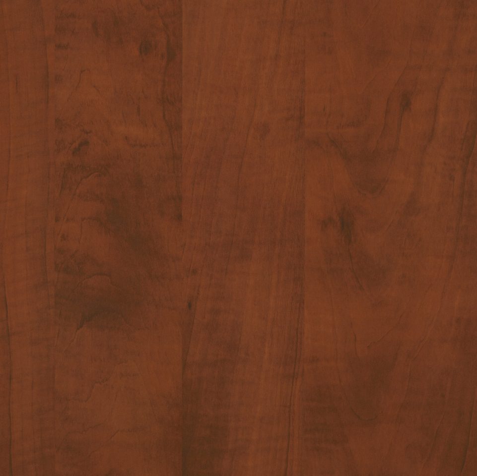 Rich cherry crown-cut natural wood veneer swatch. Classic elegant architectural surfacing crafted by Urban Vista Cabinets for traditional and transitional interiors.