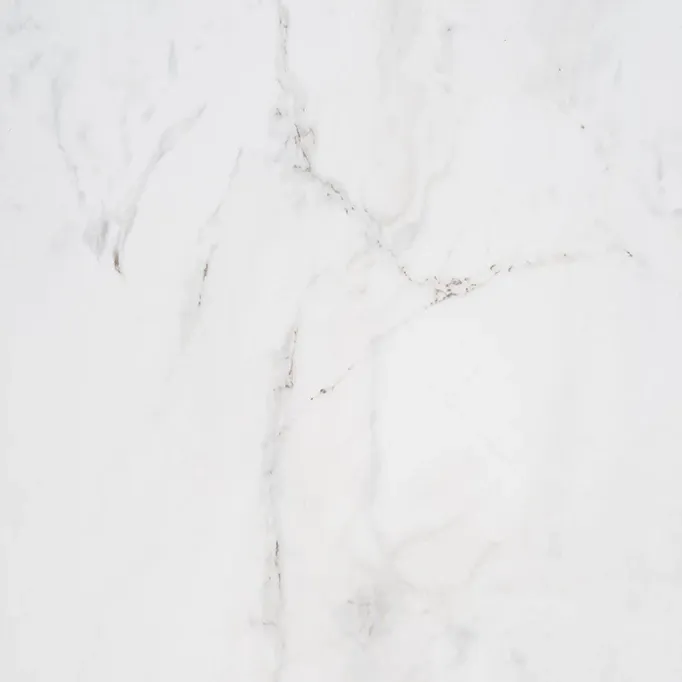 Classic Carrara white marble textured custom cabinet finish swatch. Elegant stone look cabinetry panels produced locally in the Lower Mainland for B2B trade.