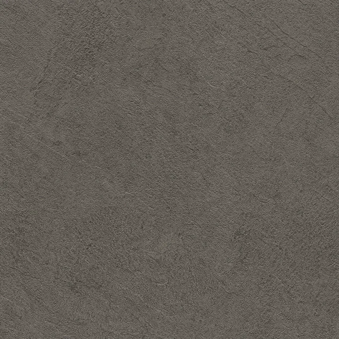 Industrial grey concrete cement look textured custom cabinet finish swatch. Modern urban cabinetry surfacing engineered for Metro Vancouver builders.