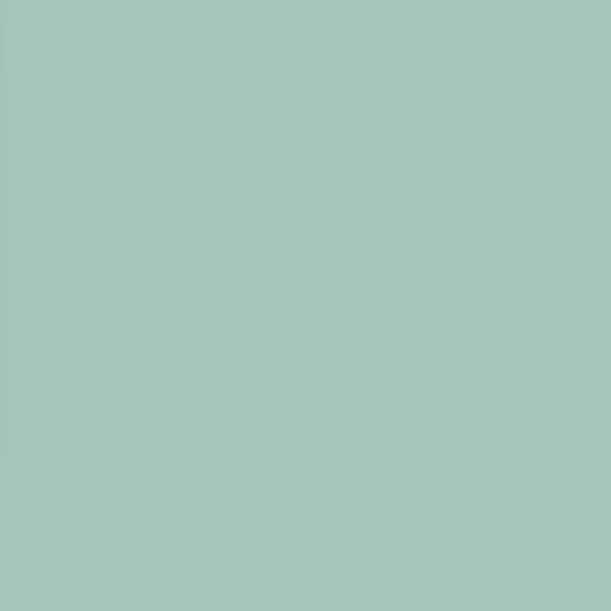 Celadon green ultra-matte custom cabinet finish swatch. Sourced and fabricated locally in the Lower Mainland for trade professionals.