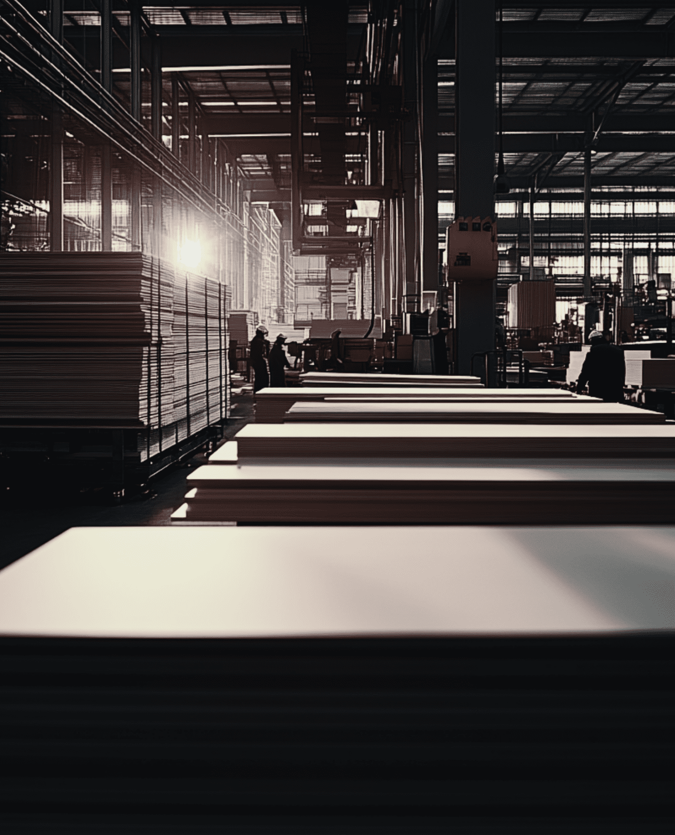 Inside Urban Vista’s 20,000 sq. ft. manufacturing facility. Leading provider of precision-engineered custom cabinetry and architectural millwork in Port Coquitlam, BC.