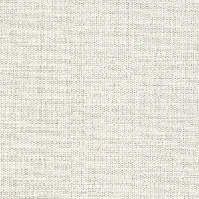Ivory linen weave faux textile cabinet facing swatch. Elegant tactile surfacing ideal for custom luxury wardrobe interiors engineered in Port Coquitlam.