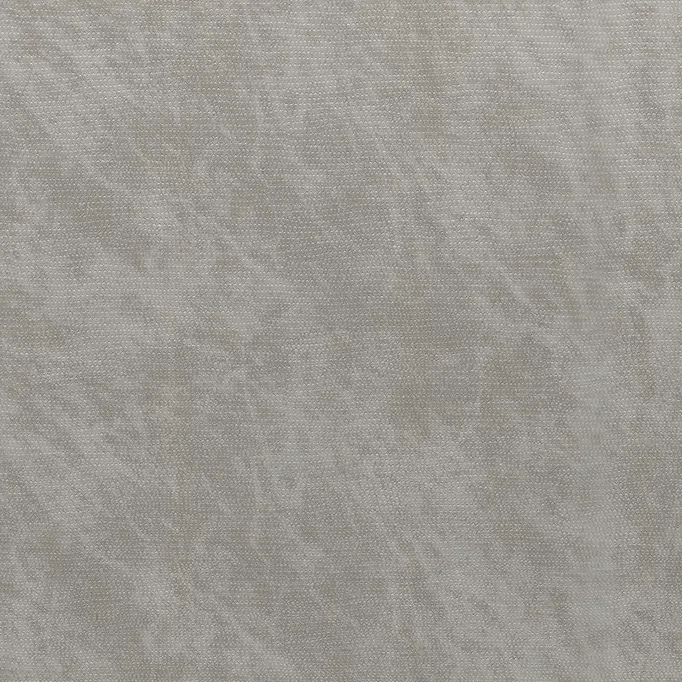 Warm grey faux suede textured cabinet panel. High-end sartorial textile effect finishes crafted for luxury residential closet projects in BC.