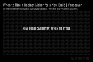 Guide on when to start planning custom